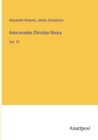 Ante-nicente Christian library : Vol. 19 - Book