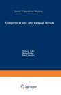 Management and International Review : Cross-Cultural and Comparative International Human Resource Management - Book