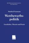 Wettbewerbspolitik - Book