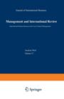 International Human Resource and Cross Cultural Management : Mir - Special Issue 1/97 - Book