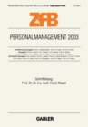 Personalmanagement 2003 - Book