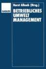 Betriebliches Umweltmanagement - Book