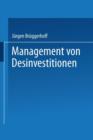 Management Von Desinvestitionen - Book