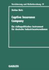 Captive Insurance Company - Book