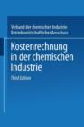 Kostenrechnung in der Chemischen Industrie - Book