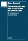 UEbungsprogramm Zur Statistischen Methodenlehre - Book