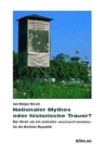 BeitrAge zur Geschichtskultur : Der Streit um ein zentrales "Holocaust-Mahnmal" fA1/4r die Berliner Republik - Book
