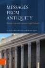 "Messages from Antiquity" : Roman Law and Current Legal Debates - eBook