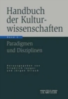 Handbuch der Kulturwissenschaften : Band 2: Paradigmen und Disziplinen - Book