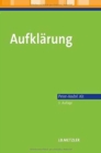 Aufklarung : Lehrbuch Germanistik - Book