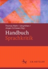 Handbuch Sprachkritik - Book