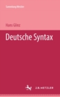 Deutsche Syntax - Book