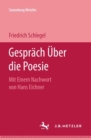 Gesprach Uber die Poesie - Book