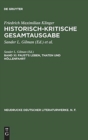 Historisch-kritische Gesamtausgabe, Band XI, Faust's Leben, Thaten und Hollenfahrt - Book