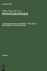 Monographien, 20, Braunschweig-Veltenhof - Pf?lzische Sprachinsel im Ostf?lischen - Book
