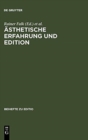 Asthetische Erfahrung und Edition - Book