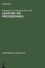 LEXeter '83: proceedings : Papers from the International Conference on Lexicography at Exeter, 9-12 September 1983 - Book