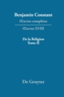 OEuvres completes, XVIII, De la Religion, consideree dans sa source, ses formes ses developpements, Tome II - Book
