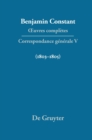 OEuvres completes, V, Correspondance 1803-1805 - Book
