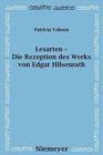 Lesarten - Die Rezeption des Werks von Edgar Hilsenrath - Book