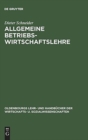 Allgemeine Betriebswirtschaftslehre - Book
