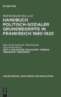 Handbuch politisch-sozialer Grundbegriffe in Frankreich 1680-1820, Heft 3, Philosophe, Philosophie. Terreur, Terroriste, Terrorisme - Book