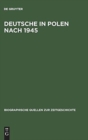 Deutsche in Polen nach 1945 - Book