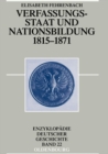 Verfassungsstaat und Nationsbildung 1815-1871 - Book