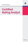 Certified Rating Analyst - Book