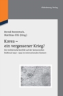 Korea - ein vergessener Krieg? - Book