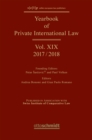Yearbook of Private International Law Vol. XIX - 2017/2018 - eBook