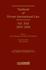 Yearbook of Private International Law Vol. XXI - 2019/2020 - eBook