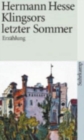 Klingsors letzter Sommer - Book