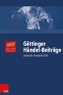 Gottinger Handel-beitrage : Jahrbuch/Yearbook 2016 - Book
