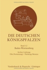 Die deutschen Koenigspfalzen. Lieferung 3,6 : Baden Wurttemberg: Ulm (Fortsetzung) - Nachtrag: Betznau - Book