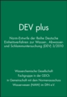 DEV plus : Norm-Entwurfe der Reihe Deutsche Einheitsverfahren zur Wasser-, Abwasser- und Schlammuntersuchung (DEV) 3/2010 - Book