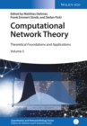 Computational Network Theory : Theoretical Foundations and Applications - Book