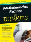Kaufmannisches Rechnen fur Dummies - Book