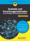 Statistik und Forschungsmethoden fur Psychologen und Sozialwissenschaftler fur Dummies - Book