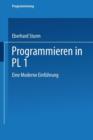 Programmieren in Pl/I : Eine Moderne Einfuhrung - Book
