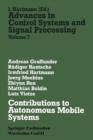 Contributions to Autonomous Mobile Systems - Book
