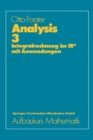 Analysis 3 : Integralrechnung im IRn mit Anwendungen - Book
