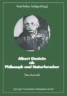 Albert Einstein ALS Philosoph Und Naturforscher : Eine Auswahl - Book