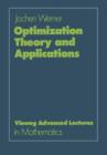 Optimization Theory and Applications - Book