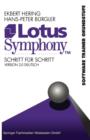 Lotus Symphony Schritt Fur Schritt : Version 2.0 Deutsch - Book