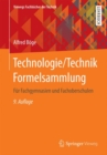 Technologie/Technik Formelsammlung : Fur Fachgymnasien und Fachoberschulen - Book