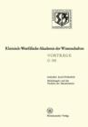 Michelangelo Und Das Problem Der Sakularisation : 155. Sitzung Am 21. Januar 1970 in Dusseldorf - Book