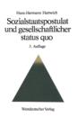 Sozialstaatspostulat Und Gesellschaftlicher Status Quo - Book