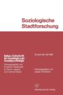 Soziologische Stadtforschung - Book