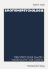 Emotionspsychologie : Grundriss Einer Exakten Wissenschaft Der Gefuhle - Book